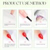 Double Rhythm 15ML Gel Nail Polish Pure Sheer Same Color