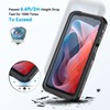 Lanhiem for Moto G Play 2024 Case, IP68 Waterproof Dustproof