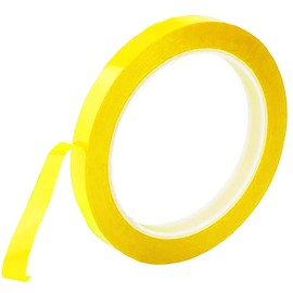 Hiro World Trade Line Tape, Cutting Sheet, 0.2 inches (5 mm) x 25.9 feet (66 m), Cutting Tape, Tank Masking (Yellow)
