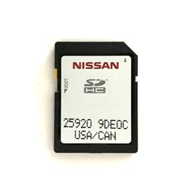 9DE0C Nissan Connect SD Card, Navigation GPS MAP Data Memory Card, 2018 Nissan Maxima, 25920-9DE0C, 9DEOC