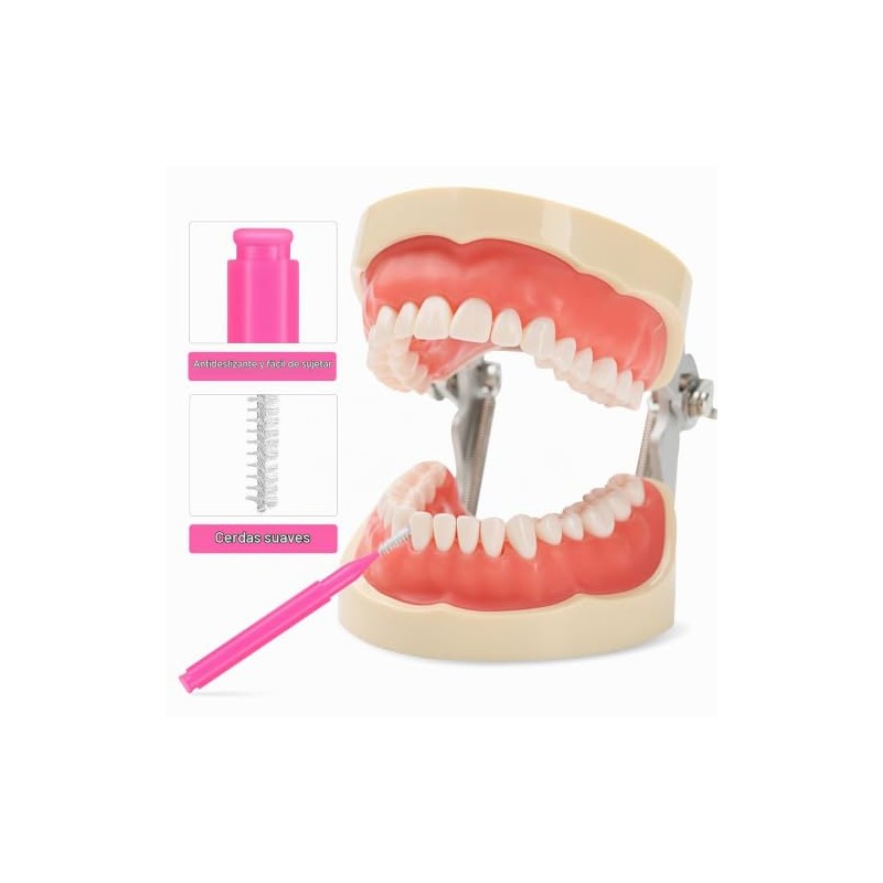 Healvian Interdental Brush Cepillo Interdental Portátil Para Limpieza Entre Dientes