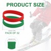 lasuroa 32 pcs Ski Brake Retainers, Ski Straps Snowboard Binding