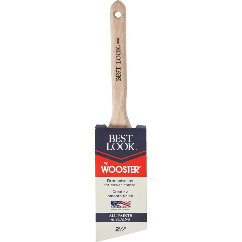Best Look by Wooster 2-1/2 in. Angle Sash Paint Brush