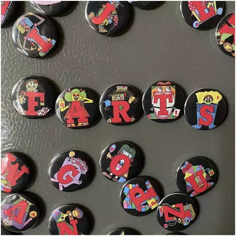 The Letter People 26-Magnet Set PBS