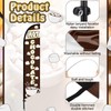 Mindsoft 15 ft Hot Chocolate Swooper Feather Flag with Pole