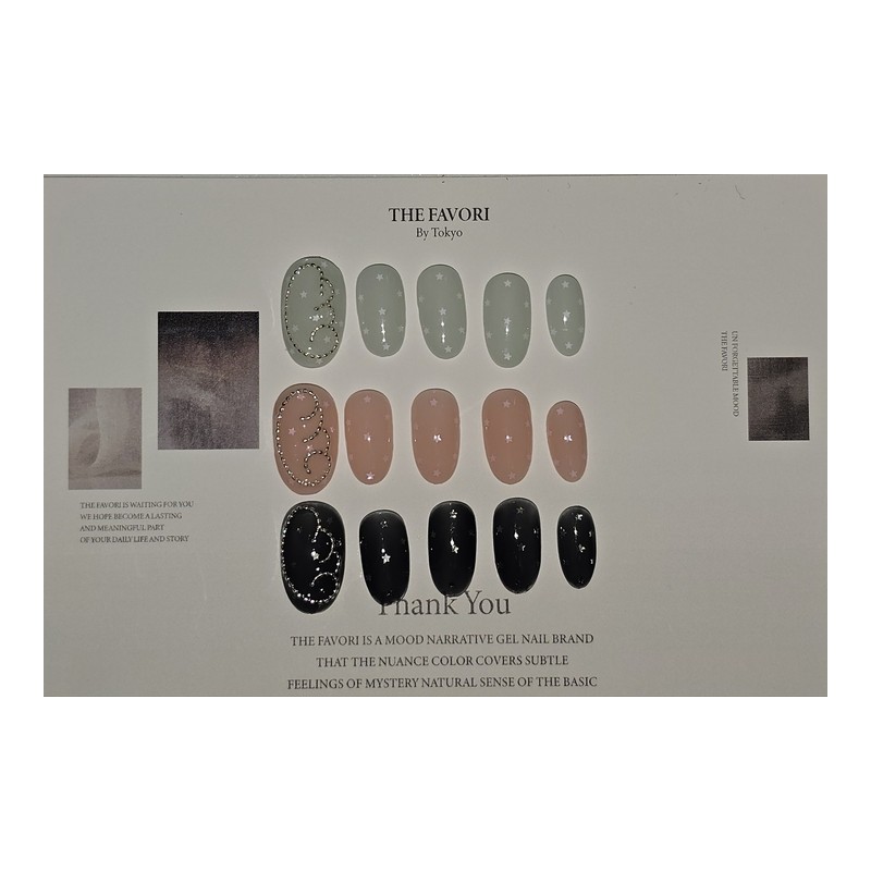 BeautifulAngel Core Wing Nail [Handmade Nail Tip] Emily Nail -