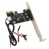 Computer Power Reset Switch PCIE Card Precise Control Thickened Gold