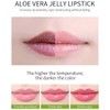 Aloe Vera Lipstick, Aloe Vera Lip Balm, Moisturizing Crystal Jelly