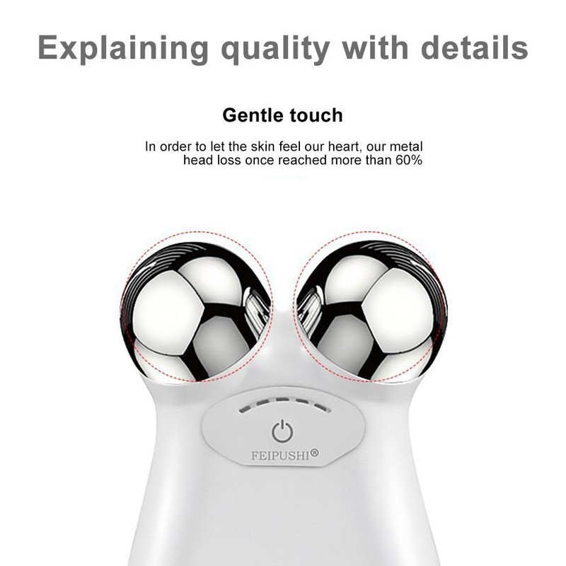 Microcurrent Electric Facial Massage Device Face Lift Beauty Machine Skin