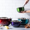 Colleta Home Colorful Mixing Bowl- 4 Pc Set- Stackable Nesting