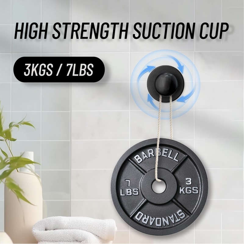 Fengxunzmm Pack of 4 Suction Hooks, Extra Strong Suction Cup,