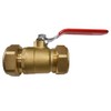1/2" PEXworx Pex-Al-Pex Compression Ball Valve Brass Fitting