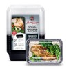24 Contenedores para Alimentos Reutilizables de 710 ml (24 oz),