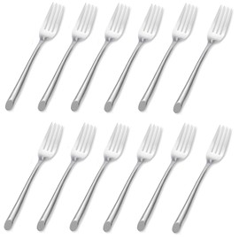 Towle Living Wave Stainless Steel Dinner Fork (Set of Twelve)
