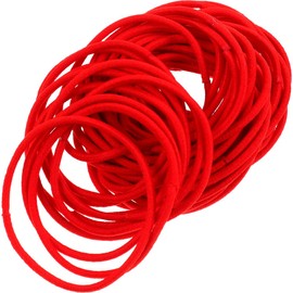 Healeved Ligas Para Cabello Elásticas Delgadas Sin Costuras 100 Piezas Bandas De Goma Para Niñas Y Mujeres Accesorios Para Peinar Uso Diario Y Fiestas