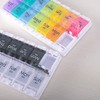 Black & White - Pill Box 7 Day with 14