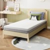 Novilla Twin XL Mattress, 6-Inch Gel Memory Foam Mattress for