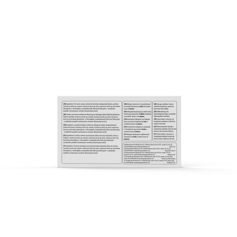Kefir Starter Cultures - Pack of Freeze-Dried Culture Sachets For