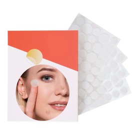 Pegatinas de Granos, 288 Piezas, Granos Redondos, Pegatinas Invisibles de Granos, 2 Tamaños 9, 12 mm (288P)