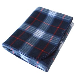 TRANPARAN Fleece Throw, Large 27.6 inches (70 cm) x 55.1 inches (140 cm)