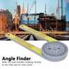Miter Saw Protractor Portable Calibration 3-Dimensional Goniometer Angle Finder Tools