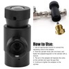 Soda Cylinder CO2 Refilling Adapter Valve Aluminum Alloy ASA with