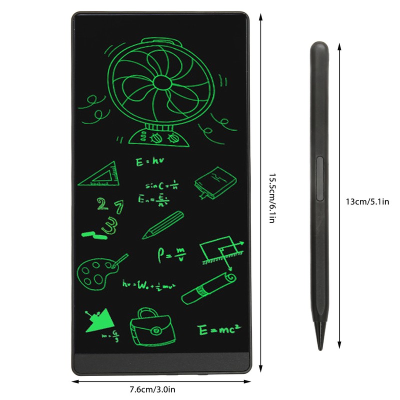 6.5inch LCD Writing Tablet Multifunction Erasable and Reusable Electronic Drawing