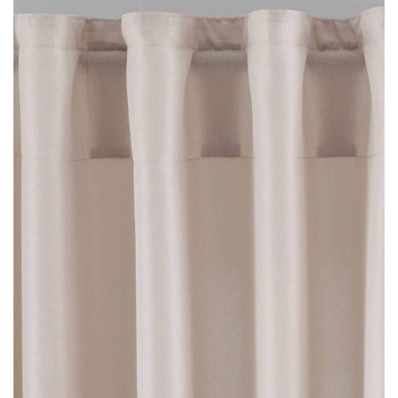 Gardinenbox Cationic Jena 2019037-2 Curtains, Concealed Loops, Set of 2