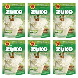 Zuko Horchata Instant Powder Drink | Family Pack | No Sugar Needed | Vitamin C | 14.1 Ounce (Pack of 6)