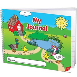 Really Good Stuff Draw and Write Student Journals - Spiral Landscape Design - Set of 6, 112 Pages Each