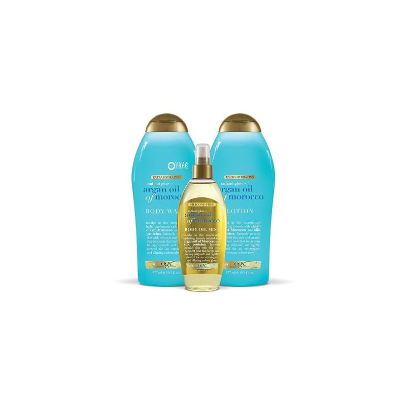 OGX, Crema Corporal Extra Hidratante de Aceite de Argán de