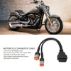 2 in 1 OBD Adapter Diagnostic Scanner 4Pin 6pin to