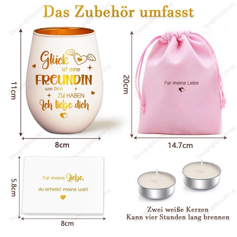 Tea Light Holder Gift for Girlfriend