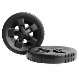 BQMAX 69827 Fixed Caster Wheel for Weber Spirit 200/300 Series Grill Spirit E-310 Parts, for Weber Spirit E-215 E315 E320 SP320 S315 Grill Wheel Replacement Parts, Black