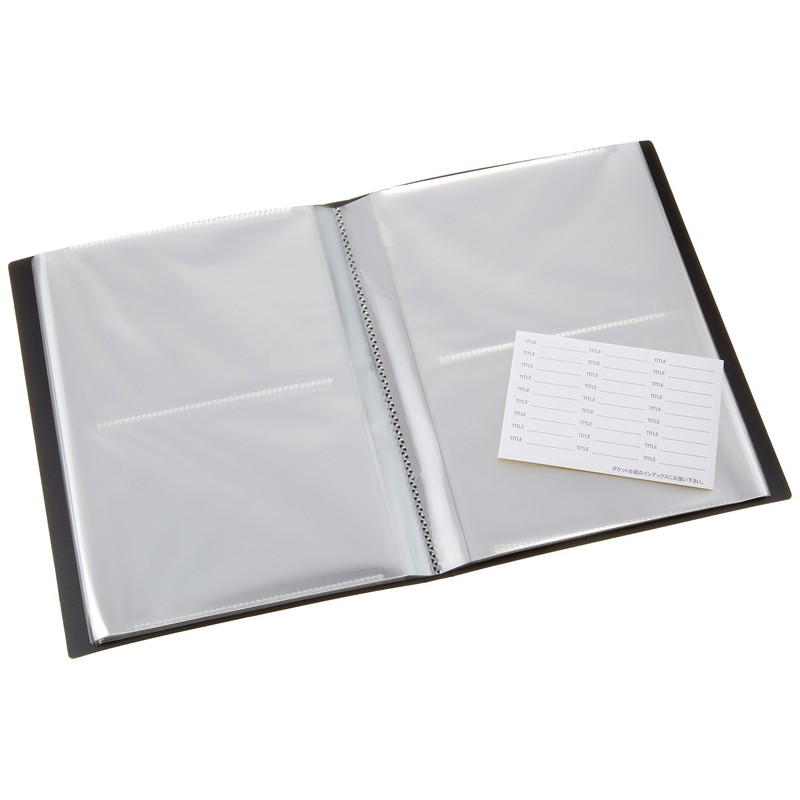 Nakabayashi Highly Transparent Pocket Album, 5R Print Size (2L)