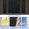 Scettar Blackout Fabric Sets, Blackout Roller Blind No Drilling, Portable