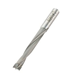 Trend CraftPro Dowel Drill Router Cutter Bit, 1/4 Inch Shank, 6mm Cut Diameter & 35mm Cut Length, Tungsten Carbide Tipped, C175X1/4TC