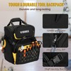 VISMIX Tool Backpack, Large Tool Bag Backpack for Men Heavy