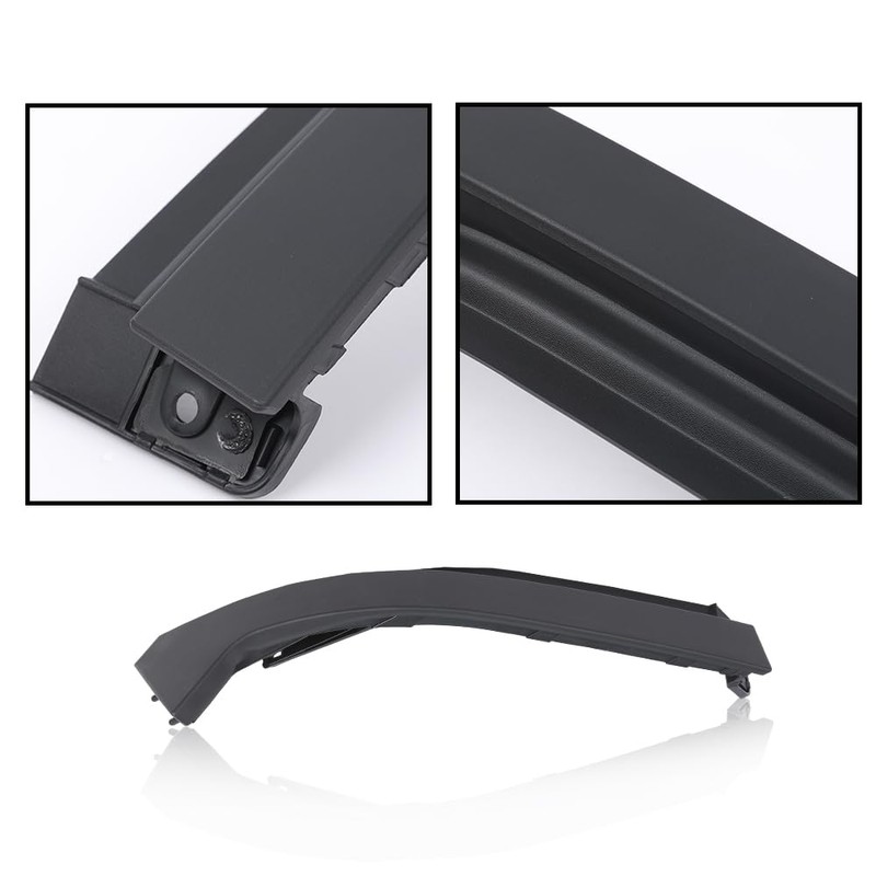 G-PLUS Black Front Right Side Bumper Trim Headlight Compatible with