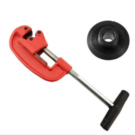 1/8"-2" Heavy Duty Pipe Cutter - Professional Steel, Iron & Copper Pipe Cutting Tool for Plumbers - Extra Blade Included