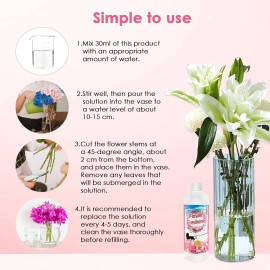 Not Available Flower Freshener Keep Flowers and Plants Fresh Healthy Plant Food 500 ml