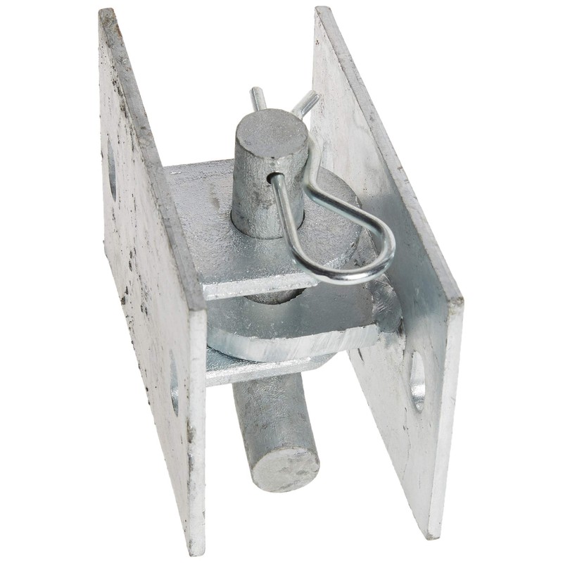 Dock Edge Stationary Dock Connector Hinge Kit, Galvanized, 3/16"