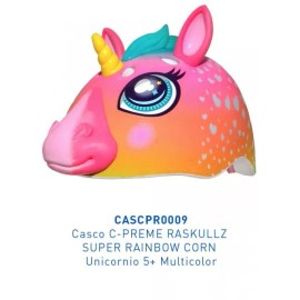 Raskullz Casco Niños Raskullz Super Rainbow Corn Unicornio 5+ Años