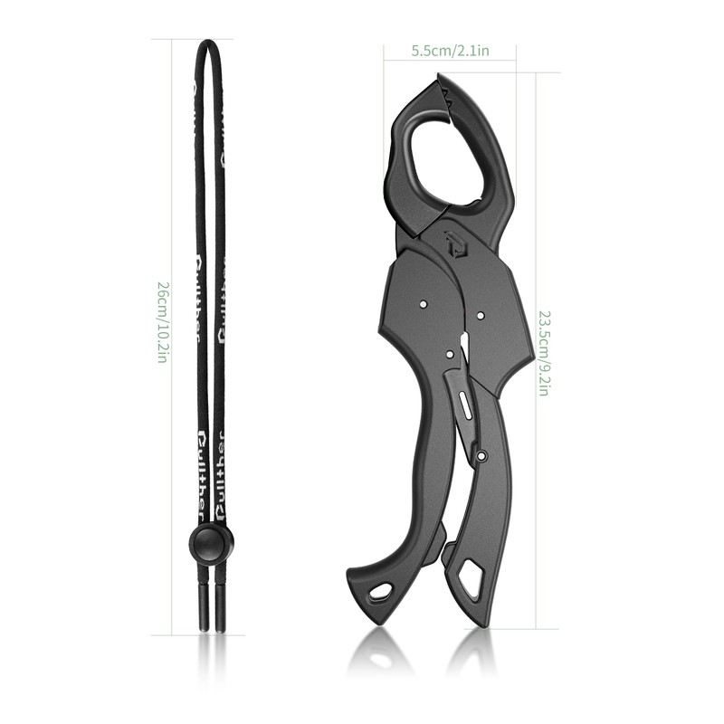 pullther Fish Gripper - 23 cm, Fish Gripper Tool with