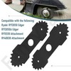 HandyTek 2 Pack 638006008 Heavy Duty 9 inch Edger Blade/w