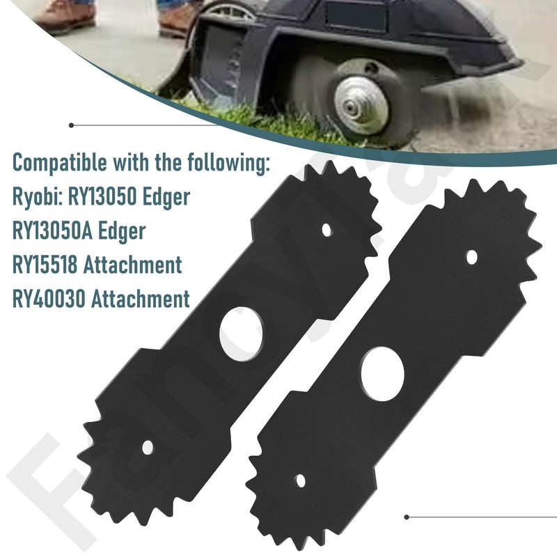 HandyTek 2 Pack 638006008 Heavy Duty 9 inch Edger Blade/w