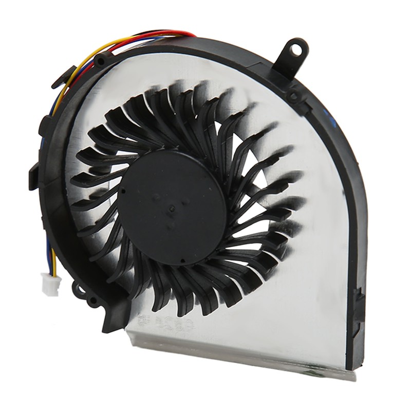 Cooling Fan 4 Pin Aluminum Alloy ABS Easy Replaceable Laptop