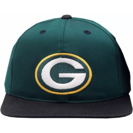 Sports Specialties Green Bay Packers Youth Snapback Hat Green/Black Logo Block 13445
