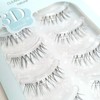 CLEAREYELASH Natural False Eyelashes, 3D 3D Matsueku Made, 5 Pairs