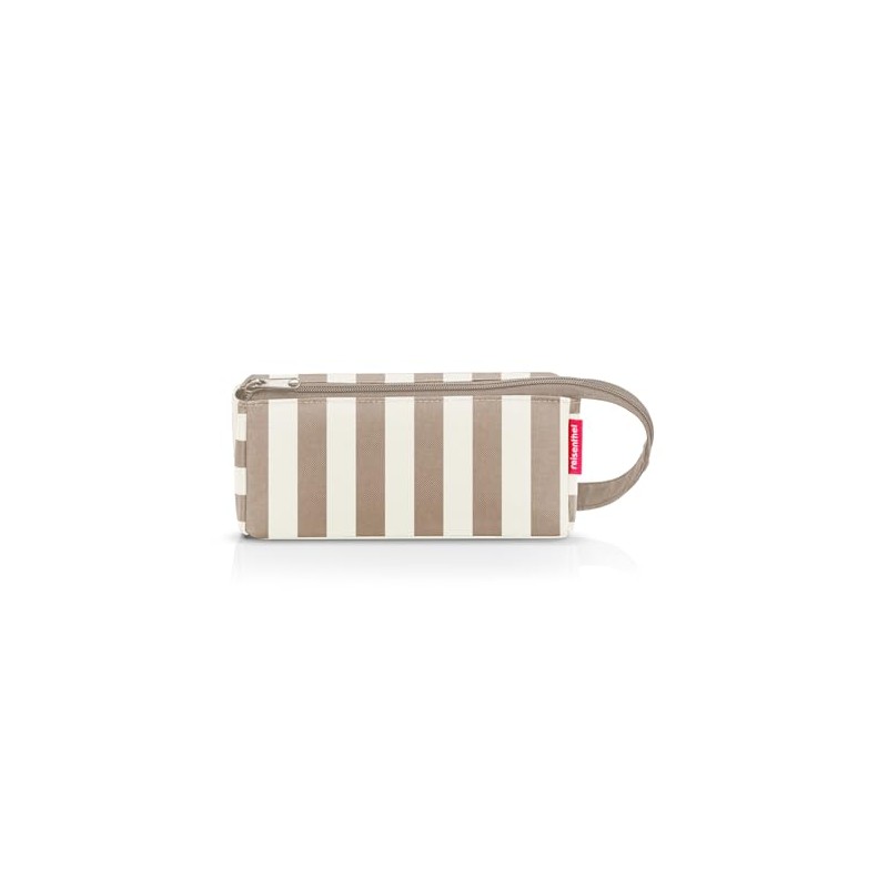 reisenthel Summerstripes Coffee Boxy Cosmetic Case - Ideal Travel Companion